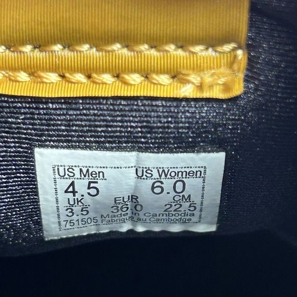 Vans Women's SK8 HI XL Nubuck Honey Gold Sneakers Skate Shoes Size 6 VN0A5KRYZV4 - Picture 14 of 14